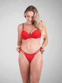 Women Sexy Lingerie Sets - trắng - Xem 2