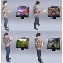 Mayflash W010 Wireless Sensor DolphinBar For Wiimote Connecting Controllers To PC - màu đen - Xem 5