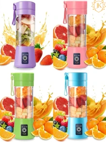 JK Mini Licuadora portátil recargable 380ml - Multicolor - Ver 1