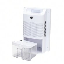 2.2L Dehumidifier Portable Quiet Home Air Dryer For Mould Moisture Damp + Remote - White - View 5