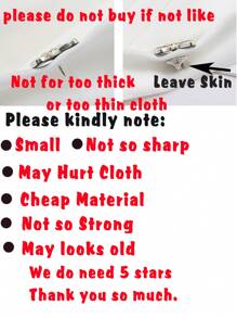 12pcs/Set Women Faux Pear Decor Invisible Removable Button Tighten Buckle Brooches Safety Pin For Scarf Lapel Clothes Skirt Waistband Pants Bags Decoration