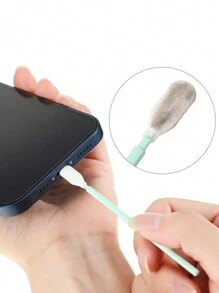 4入組藍色塑膠耳機清潔棒,適用於清潔手機孔、耳機防塵、電腦螢幕清潔和數字產品除塵 - 彩色 - 查看 2