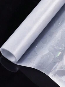 1 Roll Window Privacy Film, Rainbow Window Film, 3D Decorative Stained Glass Window Cling, Static Cling Non-Adhesive Removable Window Covering, Sun UV Blocking Window Decal For Home,Stickers,Wall Decal, Vinyl Decal For Home Decorations,Spring Decoration Items Refresh Your Home,Rama Decoration Stickers - Multicolor - View 8