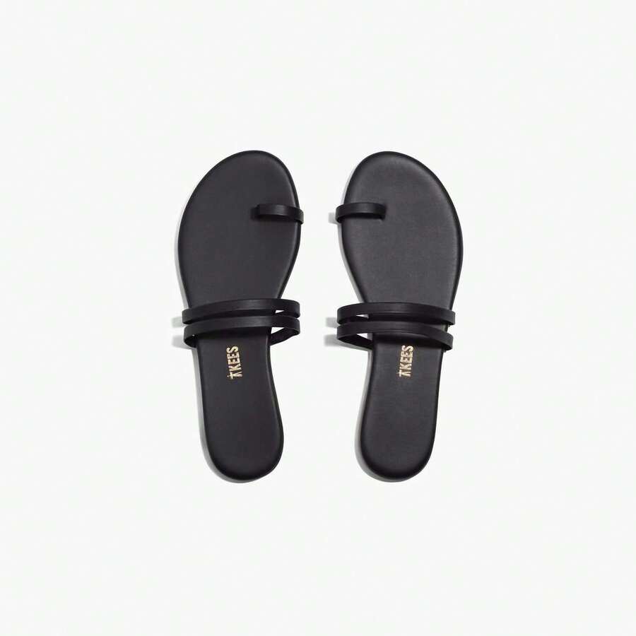 TKEES Leah Sandal In Black - 黑色 - 查看 1