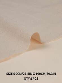 1 Pieza 70cm*100cm Tela Grande De Lino Bordada, Adecuada Para Decoración Del Hogar, Artesanía Textil, Decoración De Macetas, Mantel, Etc.