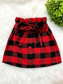 isa cintra Young Girls Skirts - 紅色 - 查看 1