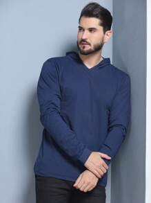 Men T-Shirts - Màu xanh hải quân - Xem 3