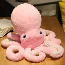 1pc 25cm Simulation Octopus Plush Toys Stuffed Soft Animal Octopus Dolls Cute Kawaii Room Decoration Gift,Stuffed Animals,Octopus,Plushies,Kraken,Stuffed Animals Jelly Cat,Stuffed Dragon