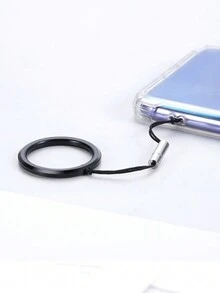 1pc Metal Phone Ring Stand & Borderless Phone Strap & Phone Case Rope & Usb Keychain & Keyring Lanyard - Multicolor - View 7