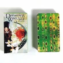 1pc Deck Mystical Cards Fortune Telling Game Cards For Parties/ Gatherings, Dreaming Way - Mint Green - View 4