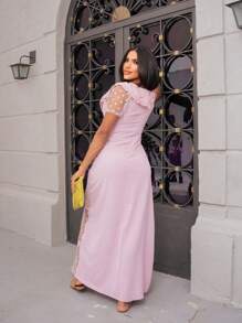 Women Dresses - 粉色 - 查看 3