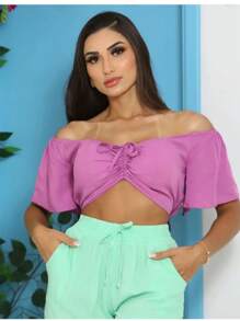 Women Tank Tops & Camis - Màu tím hoa cà - Xem 2