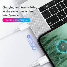 Maerknon 1PC Cáp Type C chính hãng PD 45W Cáp sạc siêu nhanh tương thích với Galaxy S20 S21 S22 S23 Ultra Plus 5A Cáp USB Type C Dây dữ liệu Sạc nhanh 1m Cáp màu trắng - trắng - Xem 9