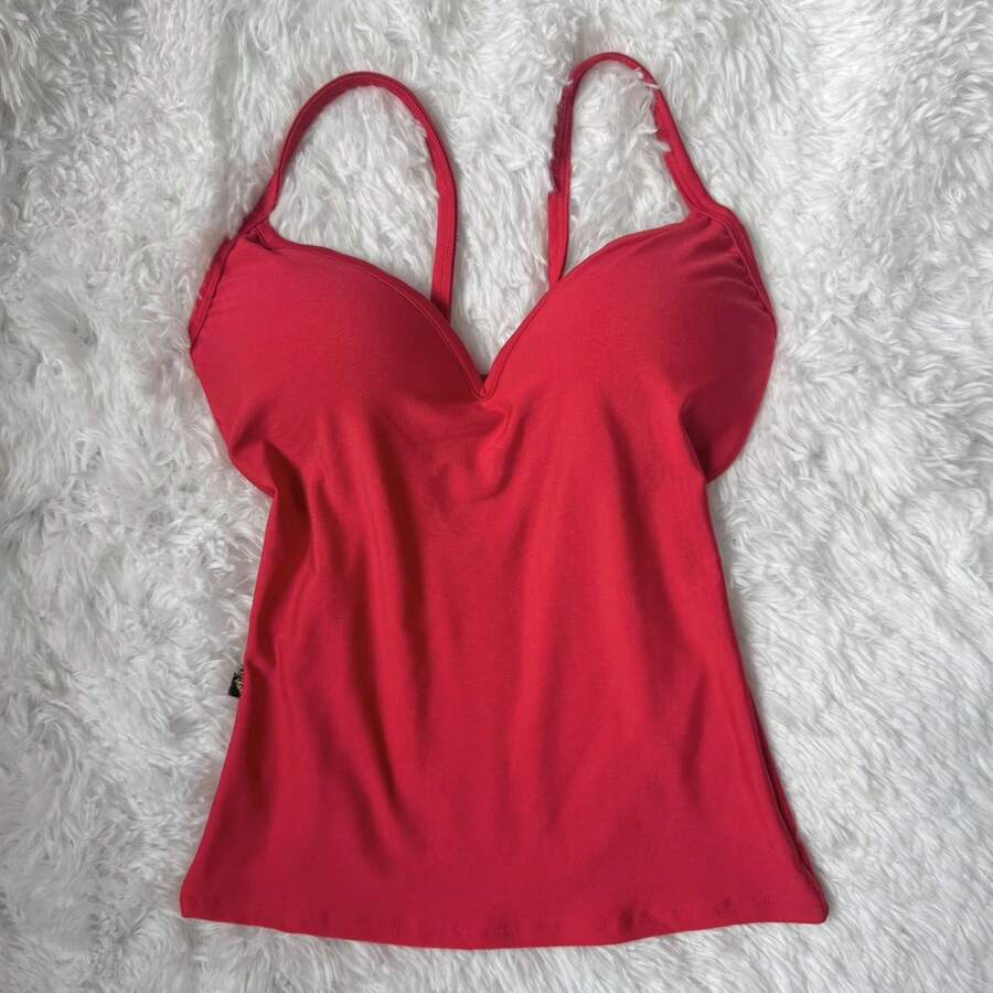 Women Tank Tops & Camis - Red - View 1