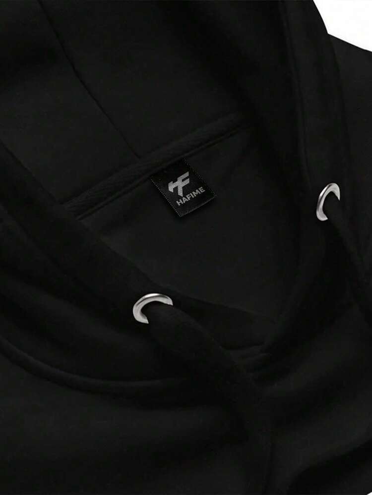 Men Hoodies - Navy Blue - View 2