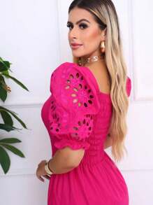 Women Dresses - Màu Hồng Tươi - Xem 3