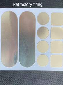 Pot And Leak Repairing Patch, Aluminum Foil Sticker, High Temperature Resistant Patch, Stainless Steel Pot Bottom With Hole, Flame Resistant Plastic Basin Patch, Etc. - Silver - View 5