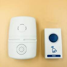 Timbre Inalámbrico, Puerta Digital para Casa, Escuela, Villas, Apartamentos, Oficinas, Almacenes, Hotel, Fábrica, Hospital - Blanco - Ver 5