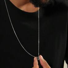 Men's Pendant Necklaces - 黑色的水 - 查看 2