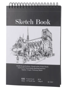 1pc Spiral Sketch Book