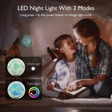 Momcozy Portable Stroller Fan, 27H Ultra-Long Battery Life, Detachable 4 Speed 360°Rotate - 綠色 - 查看 5