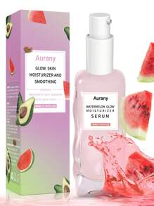 西瓜焕采睡眠面膜，圣诞节和万圣节礼物，韩国日夜护肤，帮助平滑、保湿、紧致肌肤，均匀肤色，改善干燥粗糙肌肤，焕发年轻光彩 - 40克/1.41液体盎司 - 藕粉色 - 查看 3