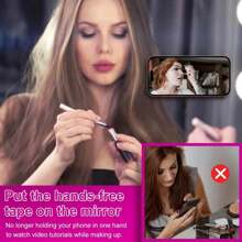 3 Packs Silicone Suction Phone Case Mount, Adhesive Phone Accessory Compatible With IPhone And Android, Hands-Free Fidget Toy, Mirror/Shower/Phone Holder For Videos And Selfies - Camel - View 6