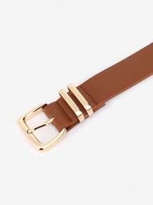 1 件女士学生青少年皮带，适合牛仔裤，时尚金扣女士连衣裙腰带，夏季、学校秋季、秋季、万圣节 - 腰帶 - 查看 7