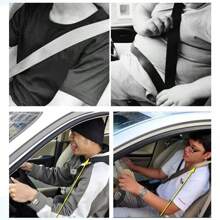 2PCS Plastic Strong Adjustable Car Belt Clips Slip-Resistant Seat Belt Buckle Simple Clamp Fixing Clip Car Styling - Multicolor - View 7