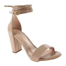 Women Heeled Sandals - 米色 - 查看 3