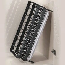 1pc,2 Tier,Dish Draining Rack,Multifunctional Anti-Rust Dish Rack,Cutlery Rack With Drainboard And Drip Line,Kitchen Sink Countertop Dish Storage Rack,Foldable Space-Saving Dish Rack,Knife And Fork Holder,Cup Holder,Kitchen Accessories - White - View 5