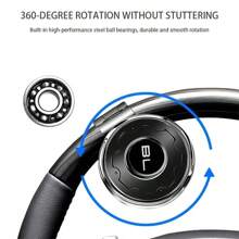 YuliSpy Vehicle Power Handle Car Steering Wheel Spinner Accessory Knob Universal Fit For Car - Carbon Fiber - View 3