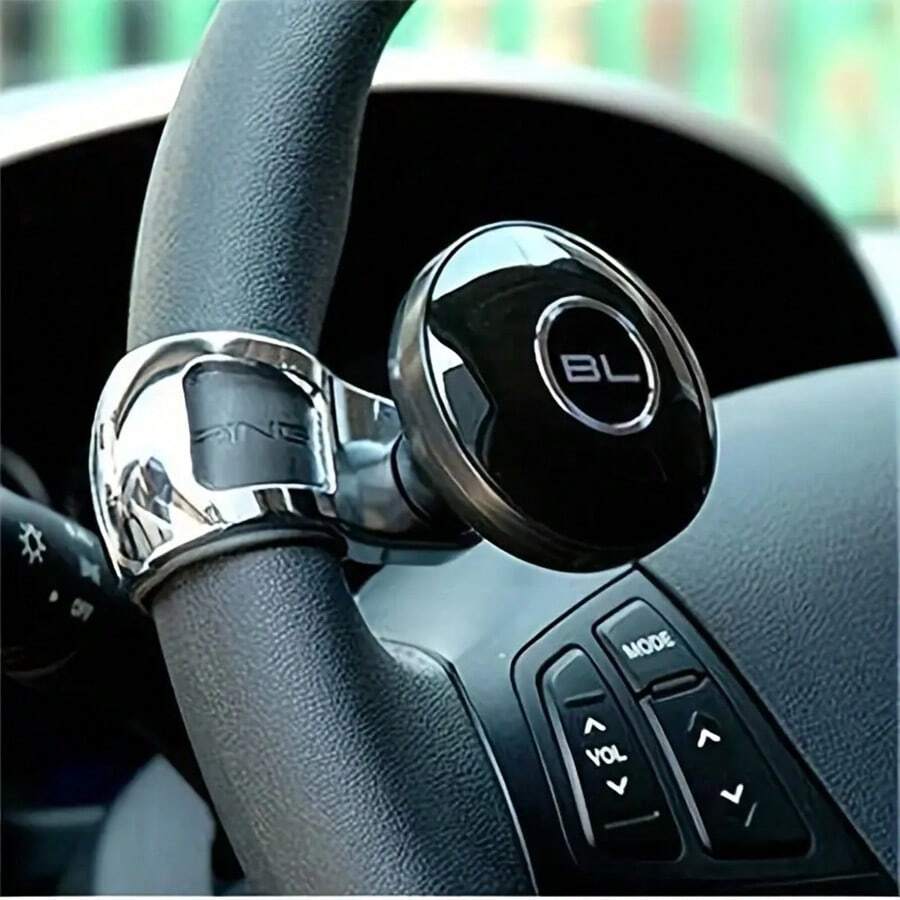 YuliSpy Vehicle Power Handle Car Steering Wheel Spinner Accessory Knob Universal Fit For Car - Carbon Fiber - View 1