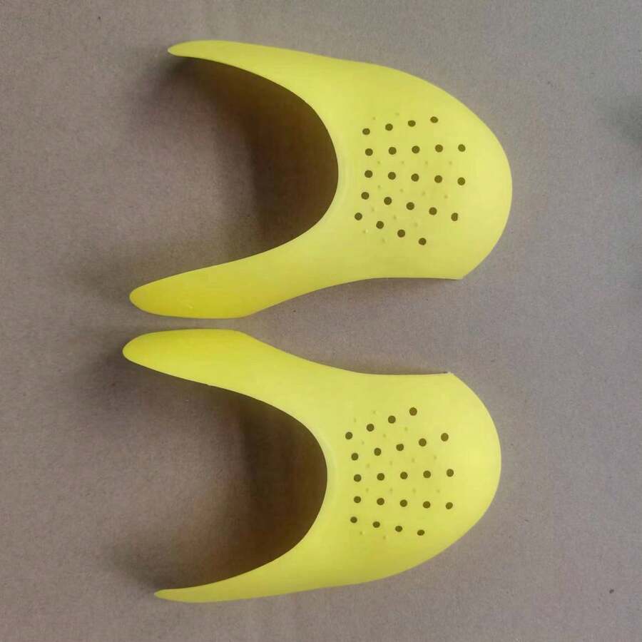 塑料鞋墊,鞋撐,鞋保護套,鞋楦,防止鞋子皺摺 - 黃色 - 查看 1