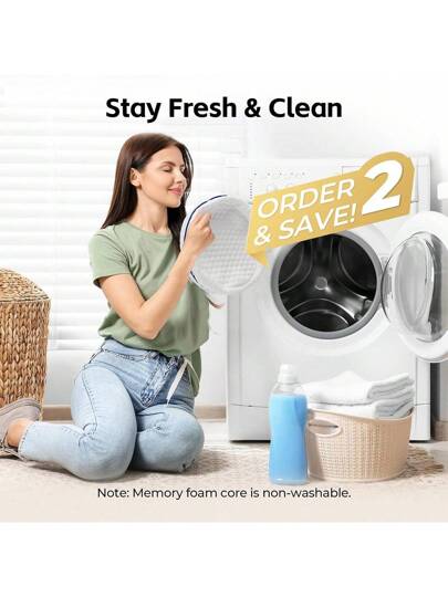 YUNDISSI Memory Foam Knee Pillow, Sleeping Leg Side Sleepers Women Body Shape Keep ,Relax Your Knees, Back, Legs Hips,Improve Sleep Quality., Bedding, Home view 4