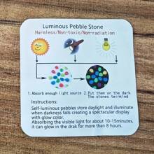 1 包 100/500 颗夜光亚克力透明圆珠，多种图案，适合 DIY 手链、项链、珠宝制作