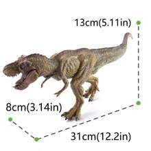 [Tem certificado infantil] Brinquedo modelo de dinossauro realista, estatueta de animal selvagem, brinquedo sensorial e presente de festa, adequado para decoração de quarto de crianças ou meninas e meninos