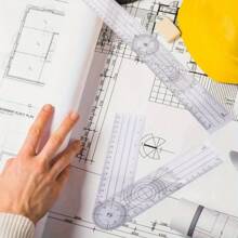 360 度測角器角度醫用脊椎尺傾斜計尺量角器機械角度查找器測量工具 0-140 毫米