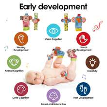 Baby Play Mat Baby Gym,Funny Play Piano Tummy Time Baby Activity Gym Mat With 5 Infant Learning Sensory Baby Toys, Music And Lights Boy & Girl Gifts For Newborn Baby 0 To 3 6 9 12 Months Halloween  Gifts Baby Toys - Blue - View 3