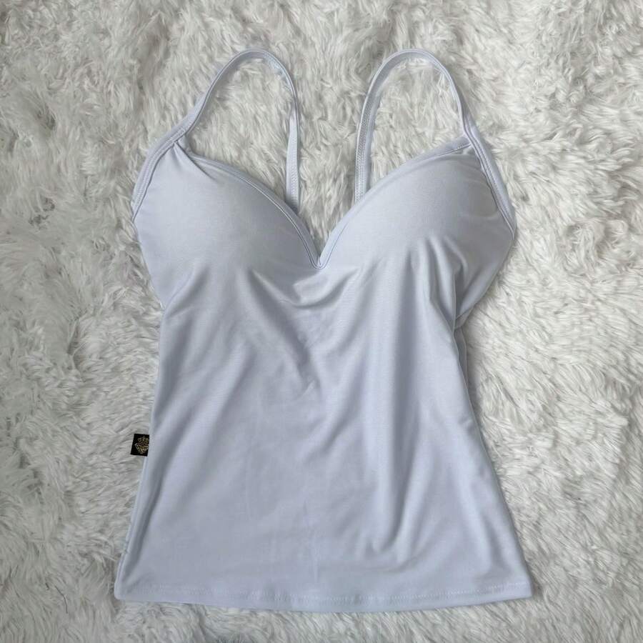 Women Tank Tops & Camis - White - View 1