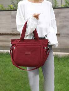 Quý cô Túi xách Sang trọng Túi xách Quý cô Nylon Túi đeo vai Quý cô Túi xách Thời trang Túi xách - Nhiều màu - Xem 2