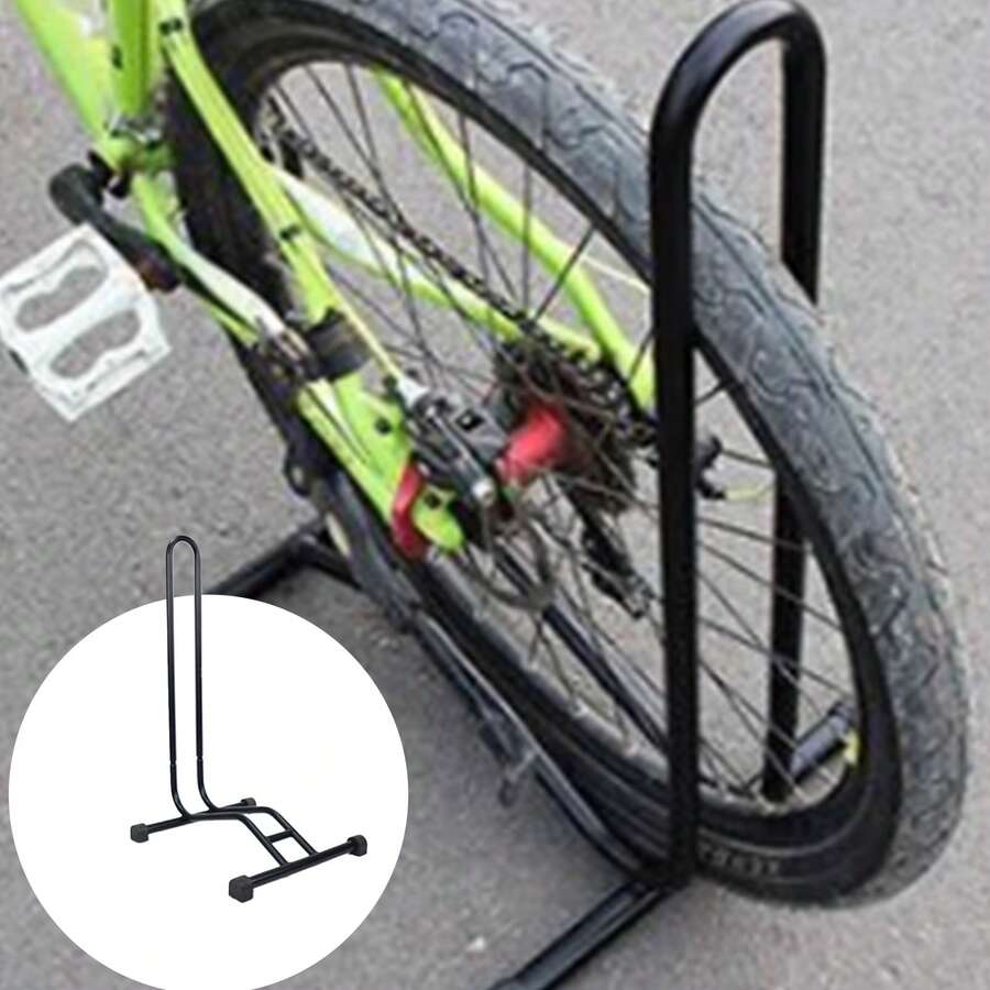 Bike Stand Floor High Strength Metal Bicycle Floor Parking Rack L