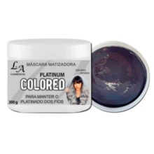 Mascara Super Tonalizante Platinum Cinza - Cinza - Visão 3