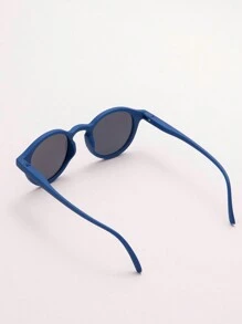 1 Miếng Không giới tính Xanh Khung hình bầu dục Sự bảo vệ Thời trang đơn giản Kính râm Đối với Trẻ em , Thích hợp Đối với Hằng ngày Và Kỳ nghỉ Sử dụng - Nhiều màu - Xem 4