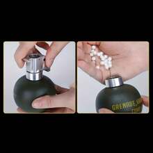 Nylon ABS Dummy M67 EG Frag Green Model Plastic + Holder For Cosplay