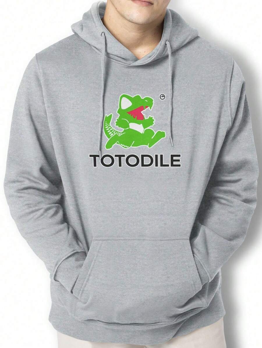 Men Hoodies - 淺灰色 - 查看 1