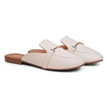 Women Flat Sandals - Màu be - Xem 3