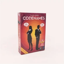 1入組身份暗示雙人對決桌面遊戲卡牌,家庭派對遊戲卡牌 - 紅色 - 查看 2