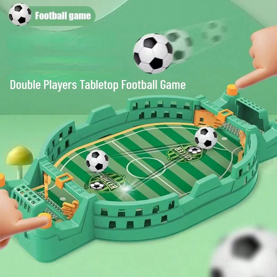 1 Pieza Mini Juego De Fútbol Divertido Para Dos: Juego De Fútbol De Mesa Pequeño - Multicolor - Ver 1