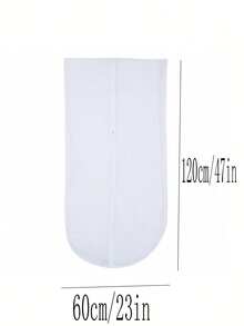 Garment Bags For Hanging Clothes, Storage Bag For Closet Storage Coat Cover For Sweater Suit School Organizer Bags Teacher Storage Bags - White - View 8